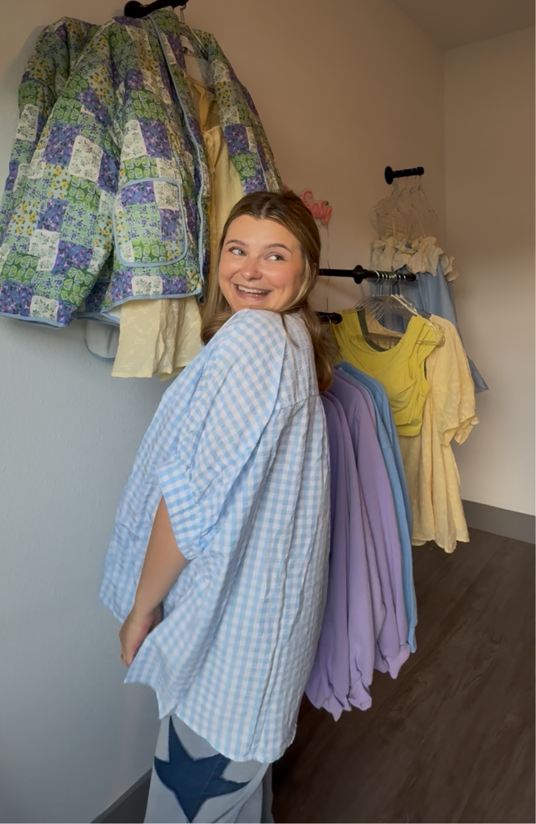 Picnic Gingham Oversized Shirt