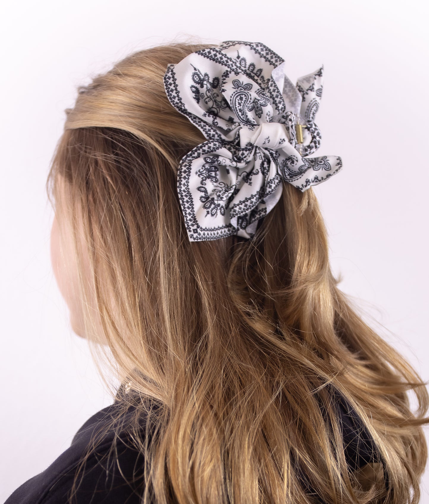 Paisley Bow Clip