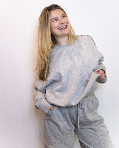 Stone Heather Sweatshirt