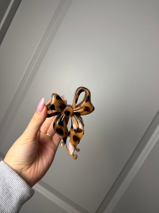 Tied with a Bow Clip