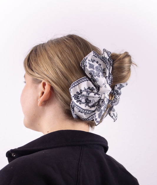 Paisley Bow Clip