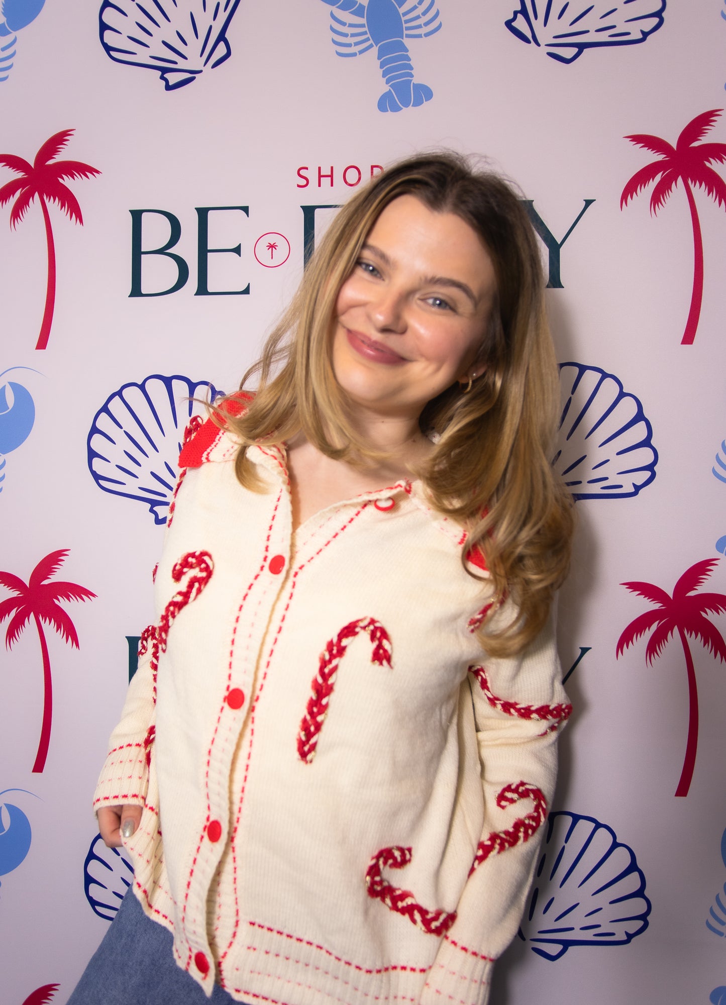 Holiday Candy Cane Sweater